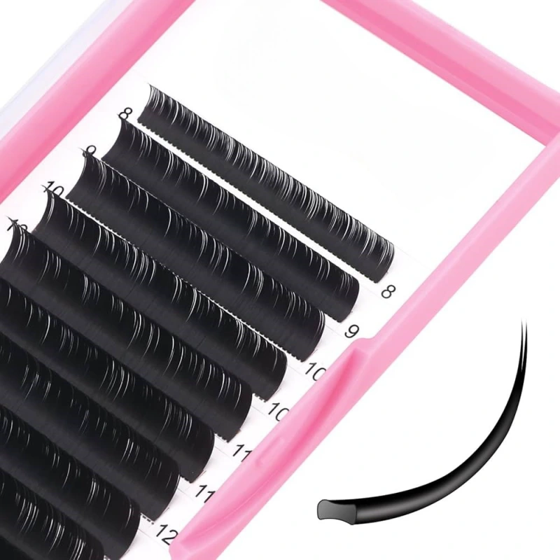 d curl flat lashes