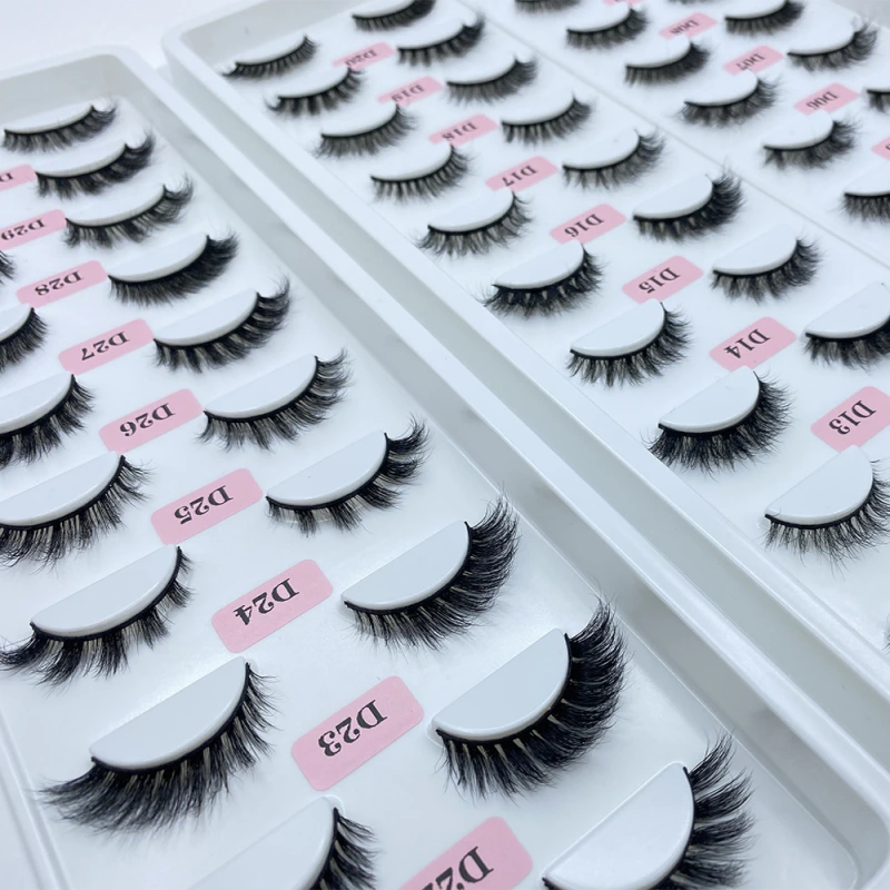 fluffy cat eye lash