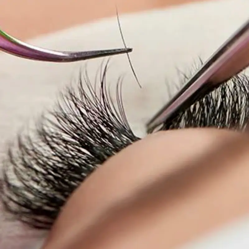 how to apply lash extensions