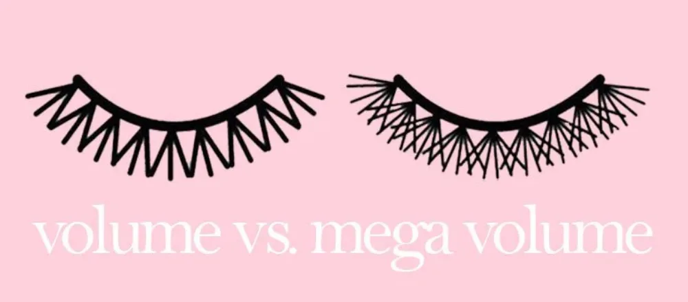 volume vs mega volume lashes