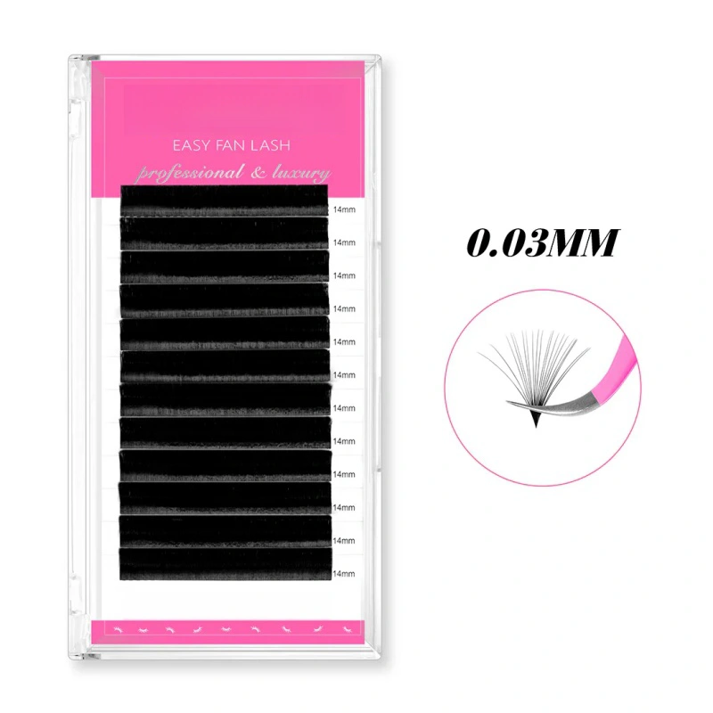 0.03 easy fan lashes