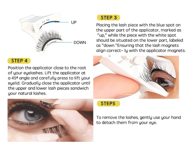 How to Apply Soft Magnetic Eyelashes