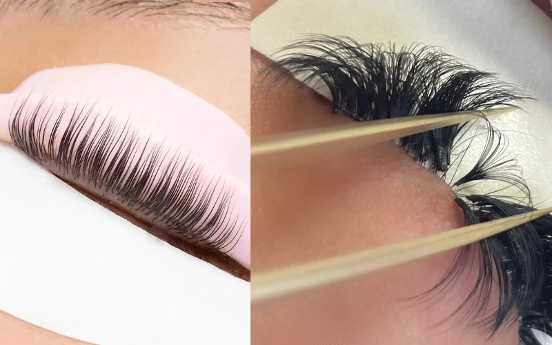 Lash Lift vs Lash Extensions