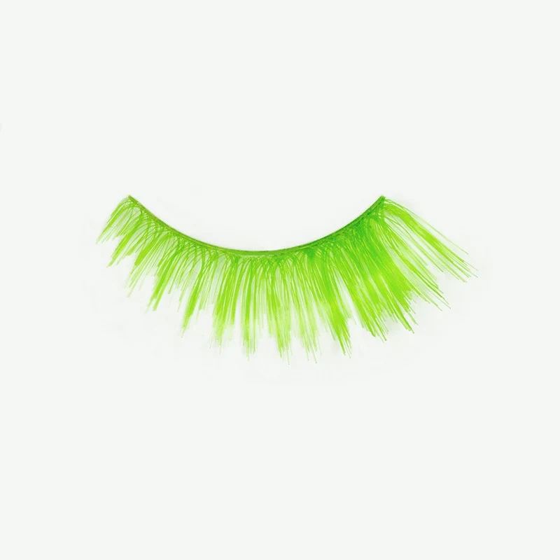 Neon Green Eyelashes