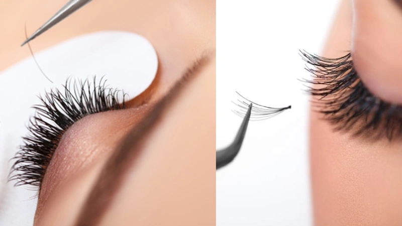 Single Lash Extensions vs Volume