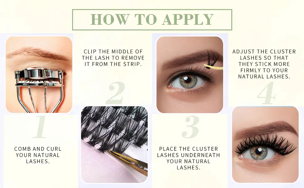 Step by Step Guide to Applying DIY Lash Extensions