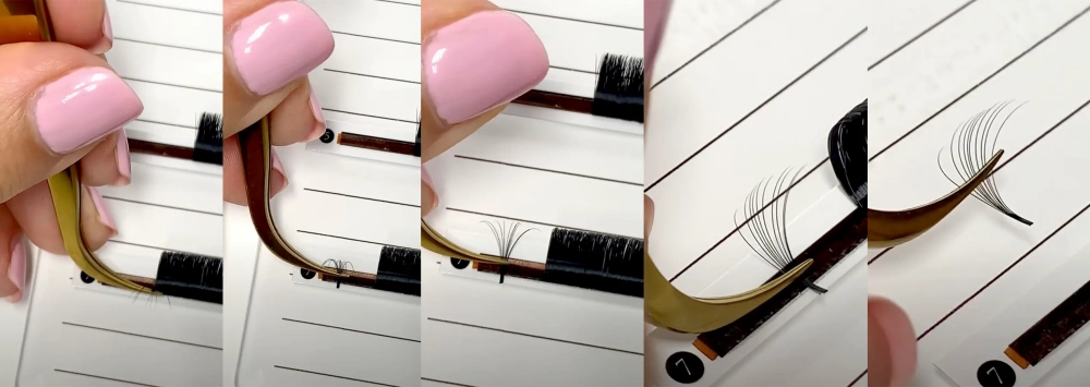 Tips for Achieving Perfect Handmade Fan Lashes