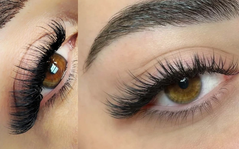 Wispy and Cat Eyelash Extensions