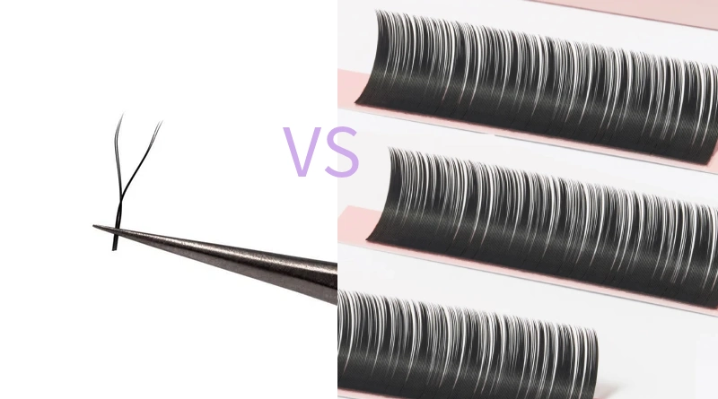 YY Lashes vs Classic