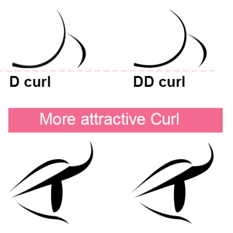 d curl vs dd curl lashes