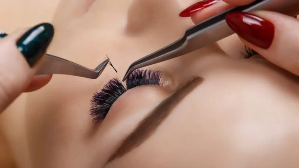 how to trim lash extensions that are too long