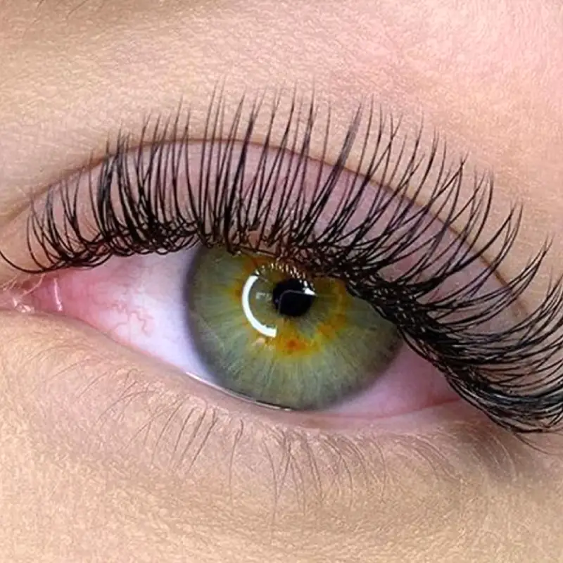 red eyes after lash extensions