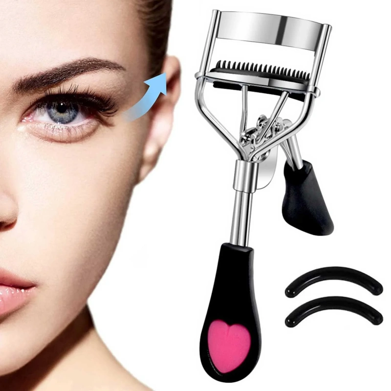 eyelash curler with comb