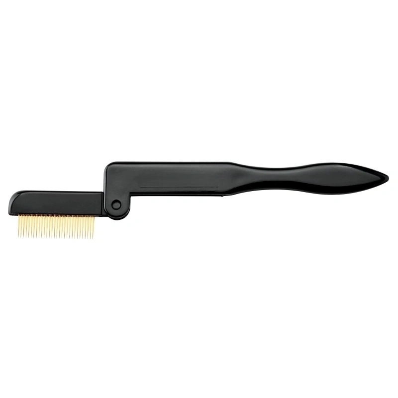 folding eyelash comb