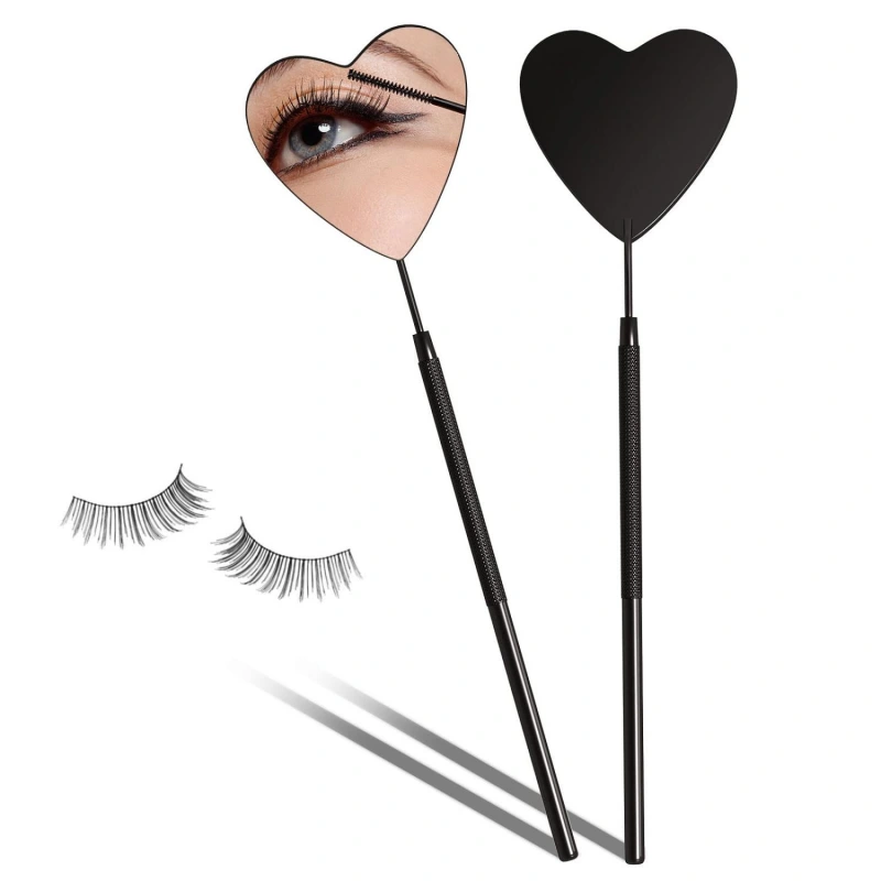 heart lash mirror