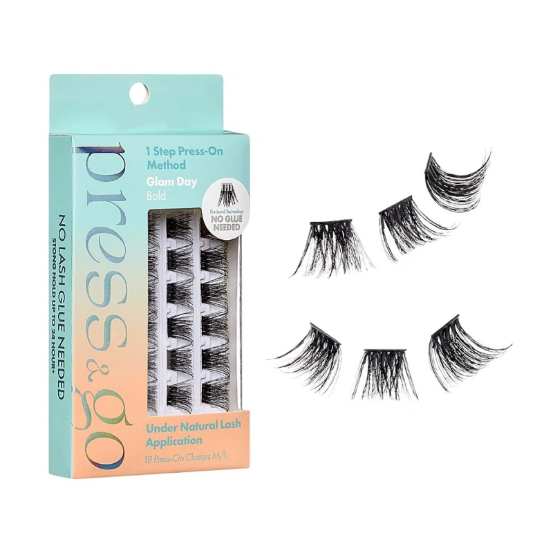 press on lashes no glue