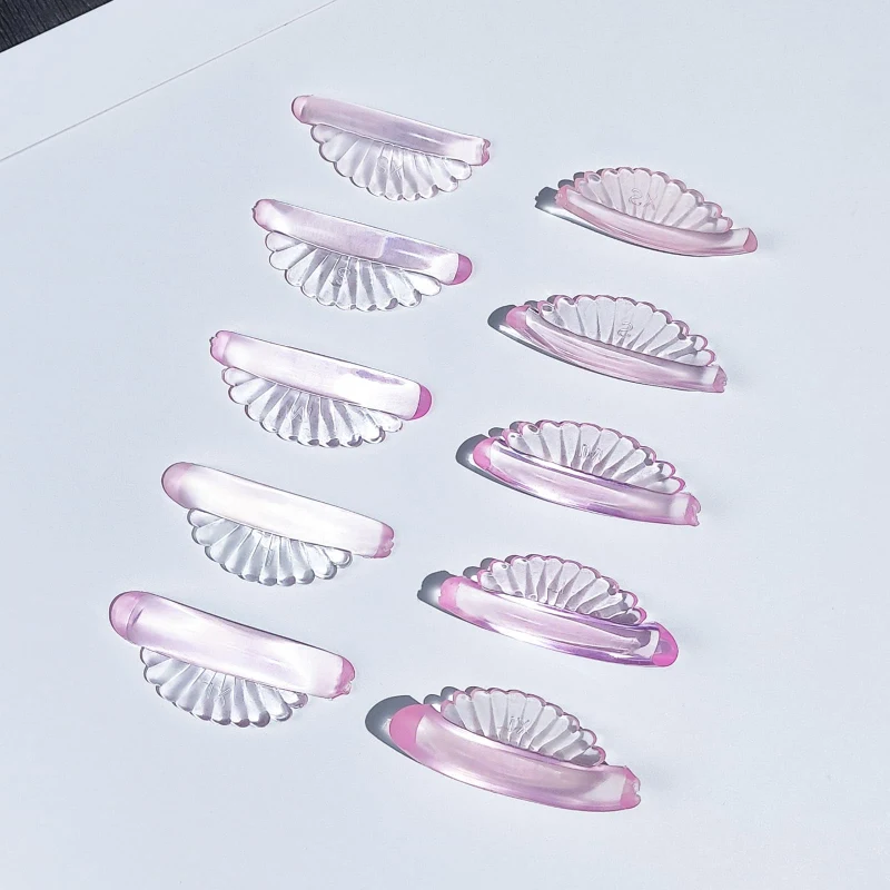 shell shape eye pads for lash lift