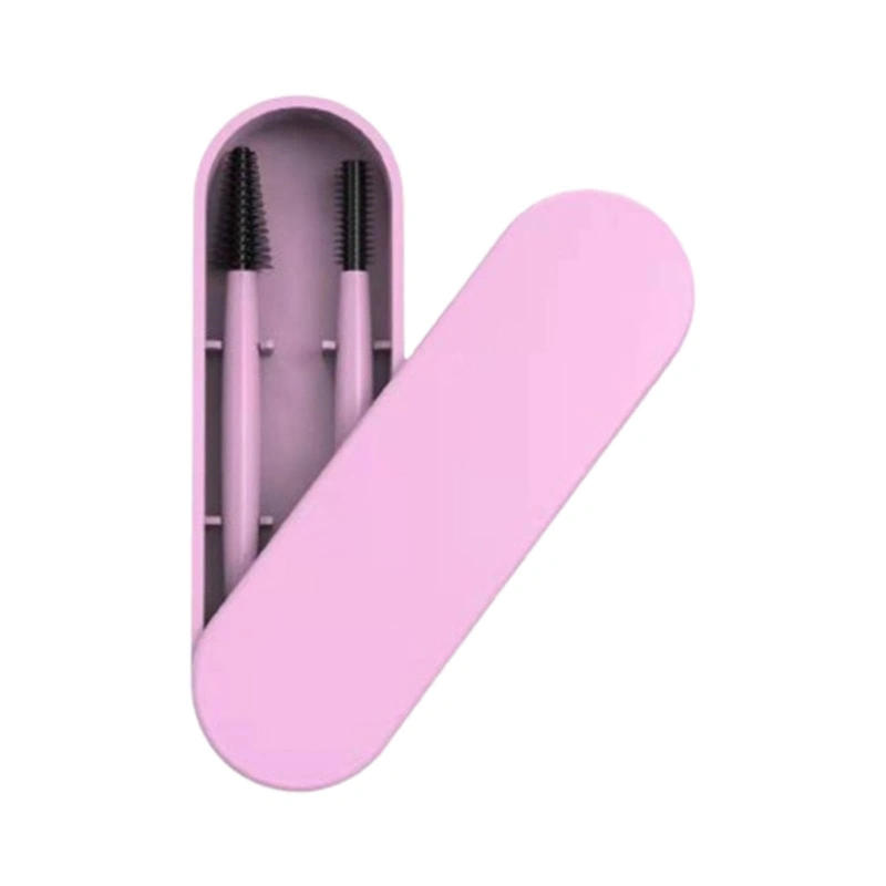 eyelash brush with case
