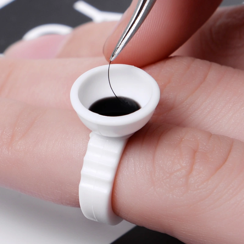 glue rings for eyelash extensions