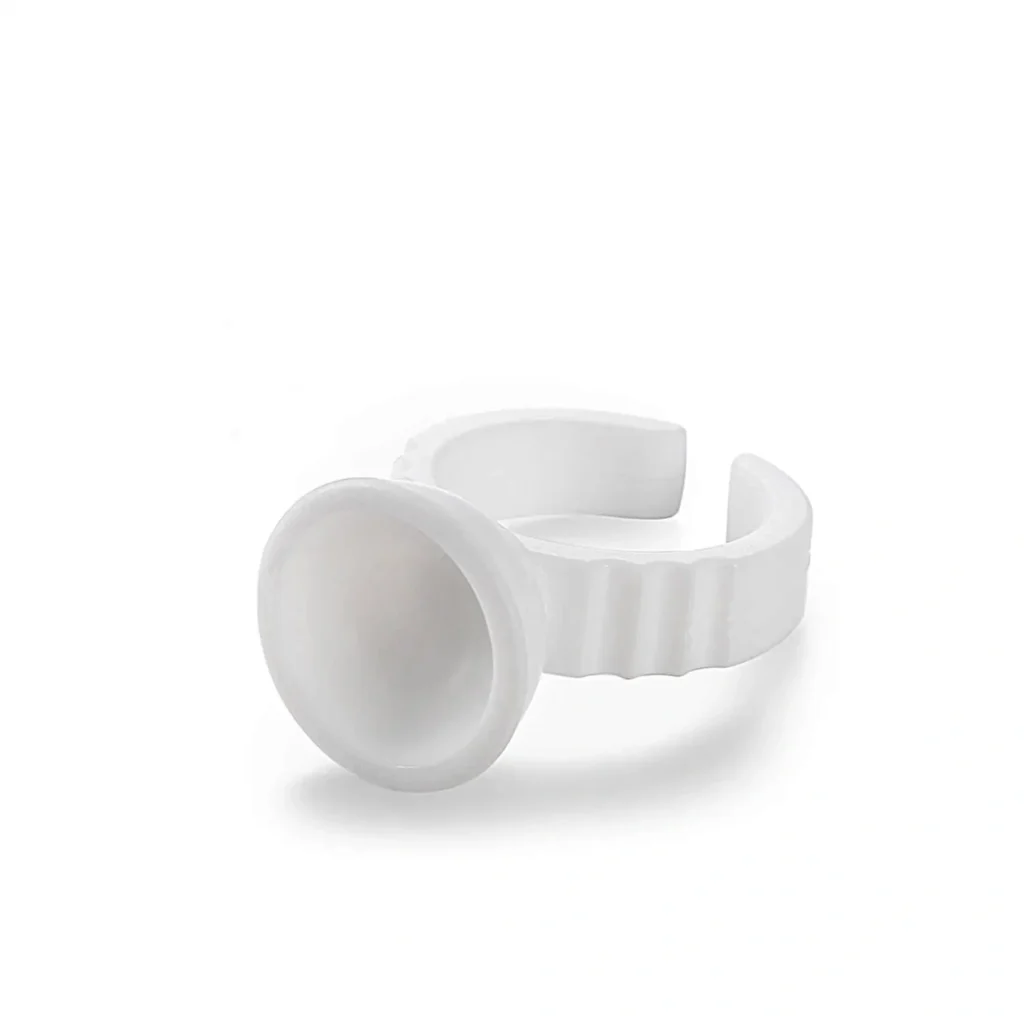 round eyelash glue ring