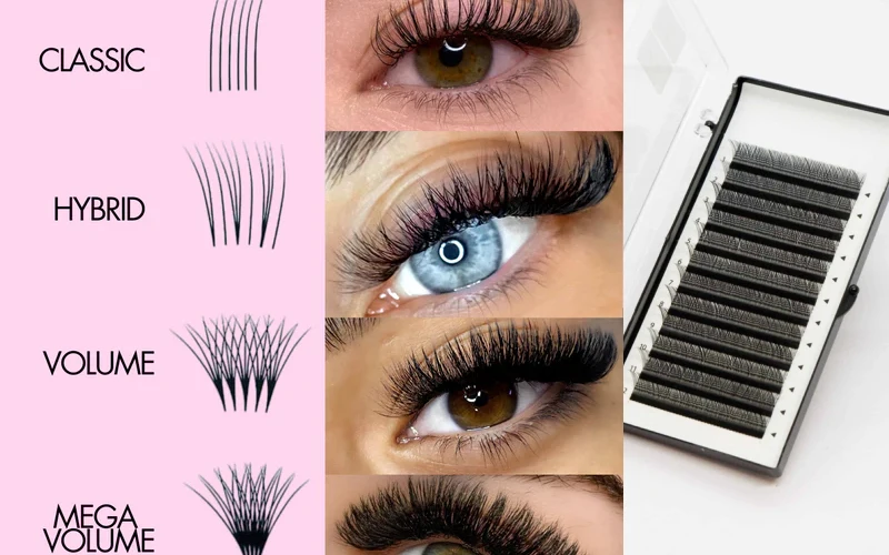 Types of Eyelash Extensions