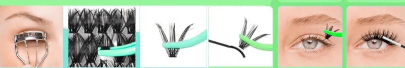 7 Step Lash Clusters Tutorial