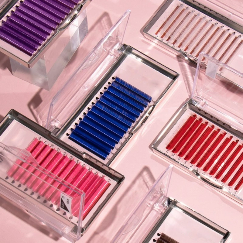 eyelash extension plastic boxes
