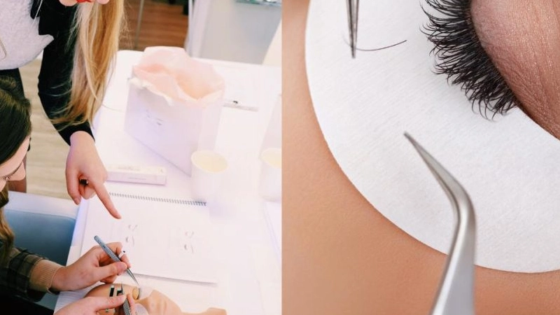can a nail tech do eyelash extensions