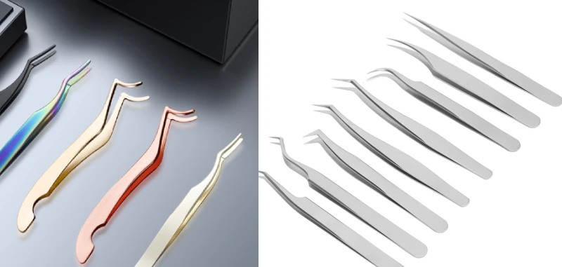 extension vs. cluster tweezers
