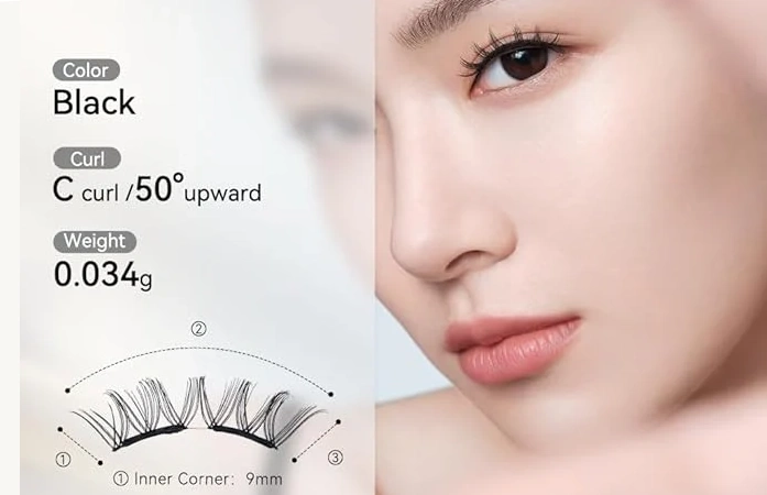 soft magnetic lashes
