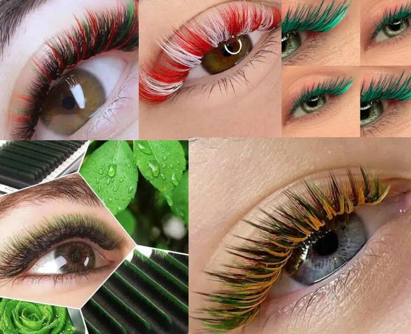 christmas lashes