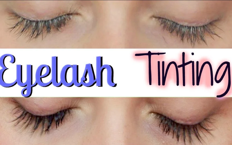 how to eyelash tint at home