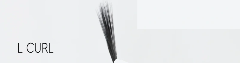 L curl lashes