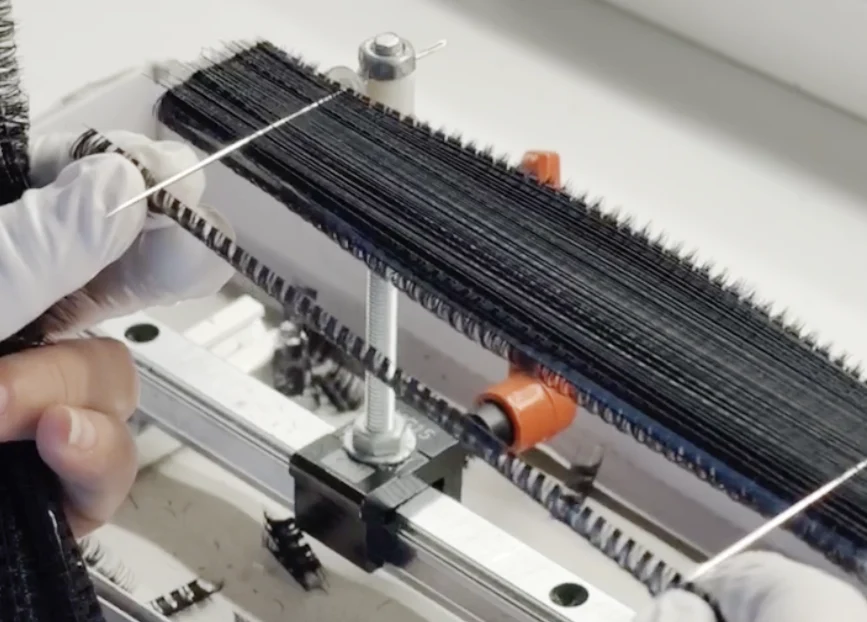 press on lashes manufacturing process