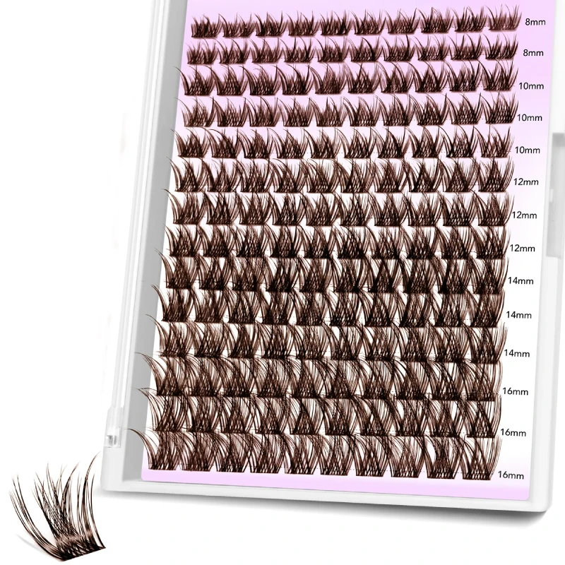 c curl brown clusters