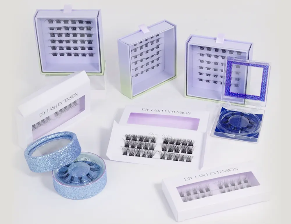 diy lash packaging