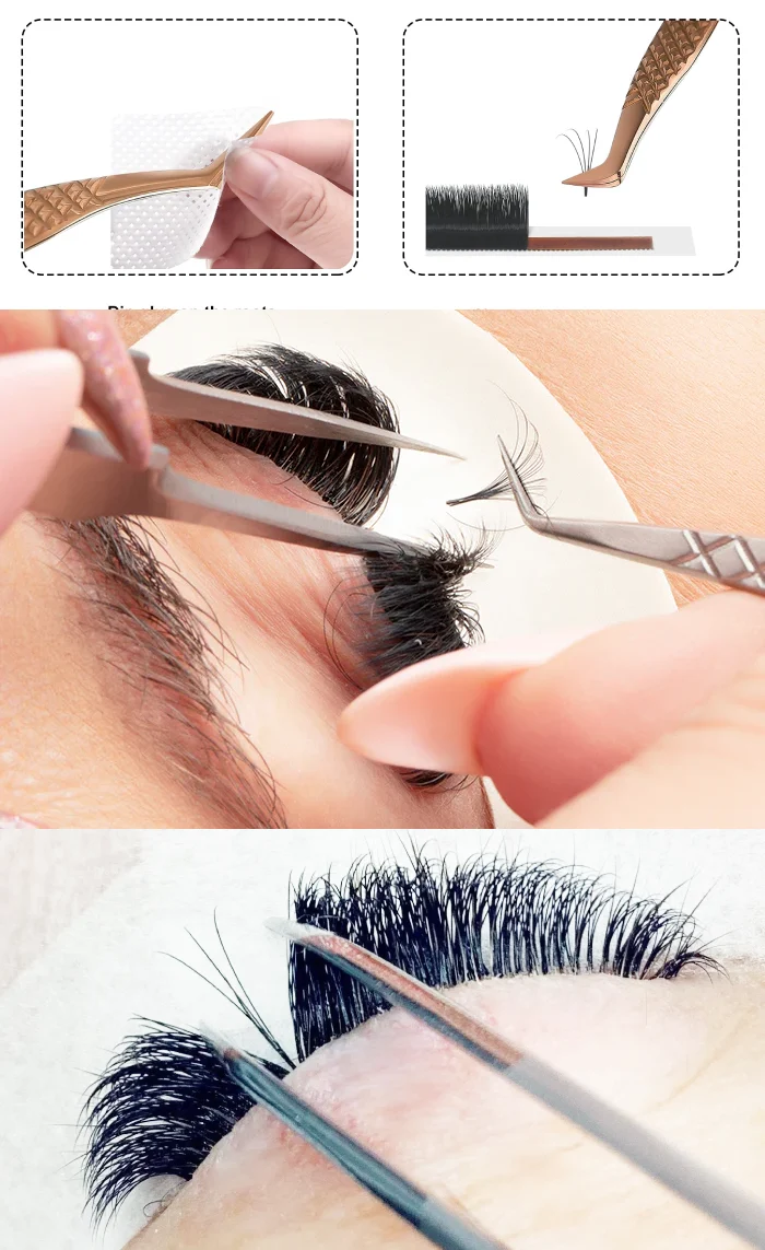 eyelash extensions tweezers manufacture