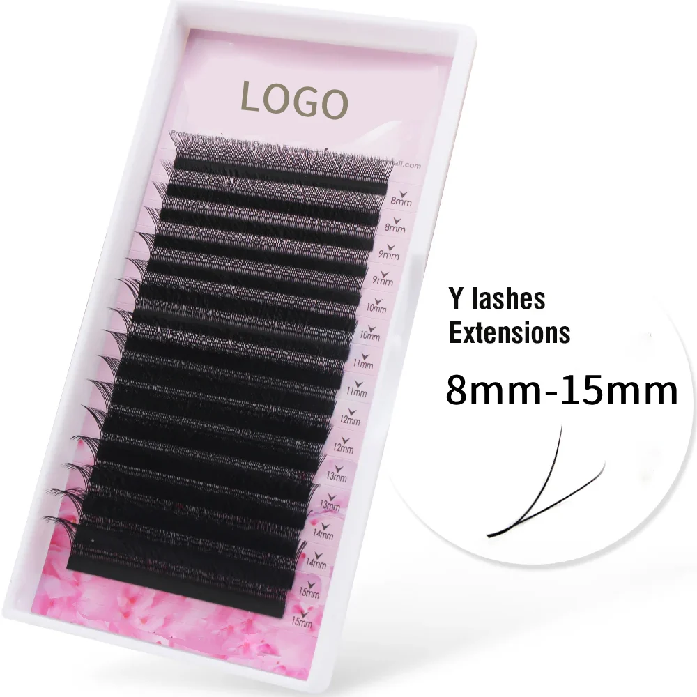 8mm 15mm Y Lashes