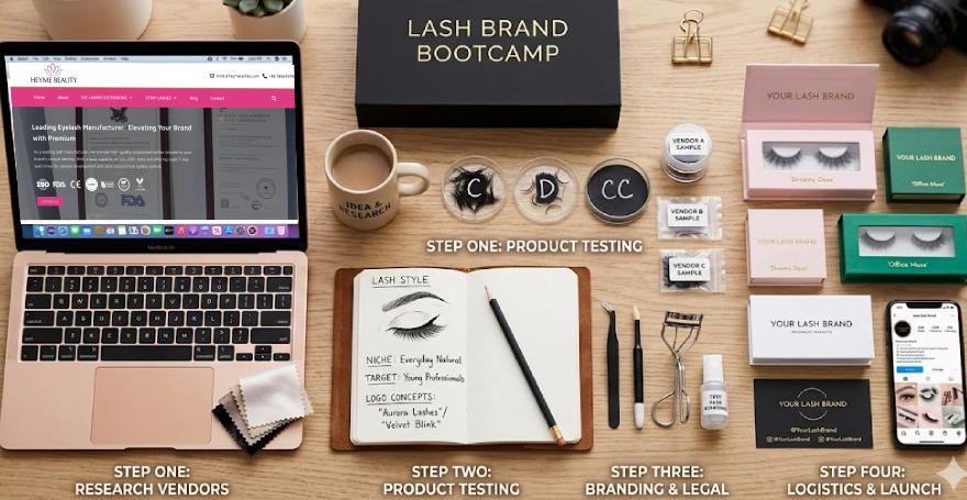 How to Start My Own Lash Brand