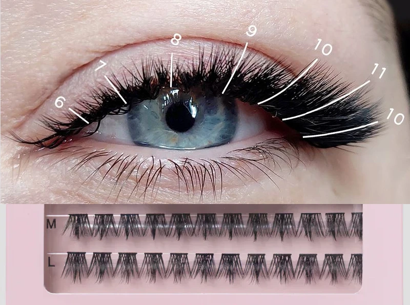Precision Engineered Lash Clusters