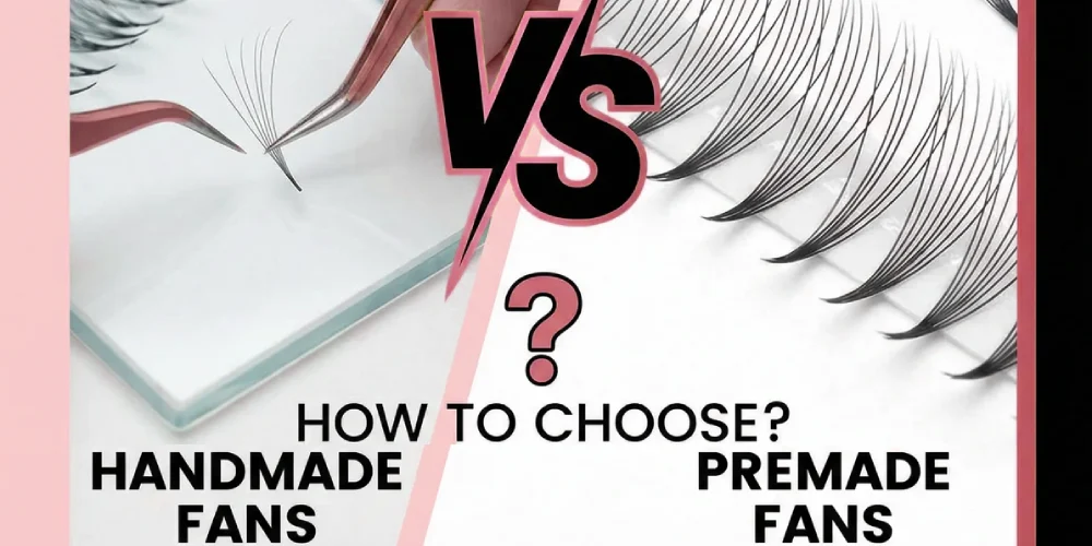 handmade eyelash extensions vs premade eyelash extensions