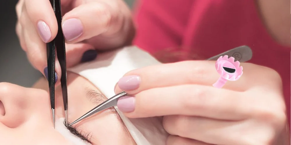 how to actually use a glue ring without wasting glue