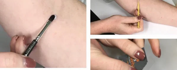 how to patch test eyelash glue