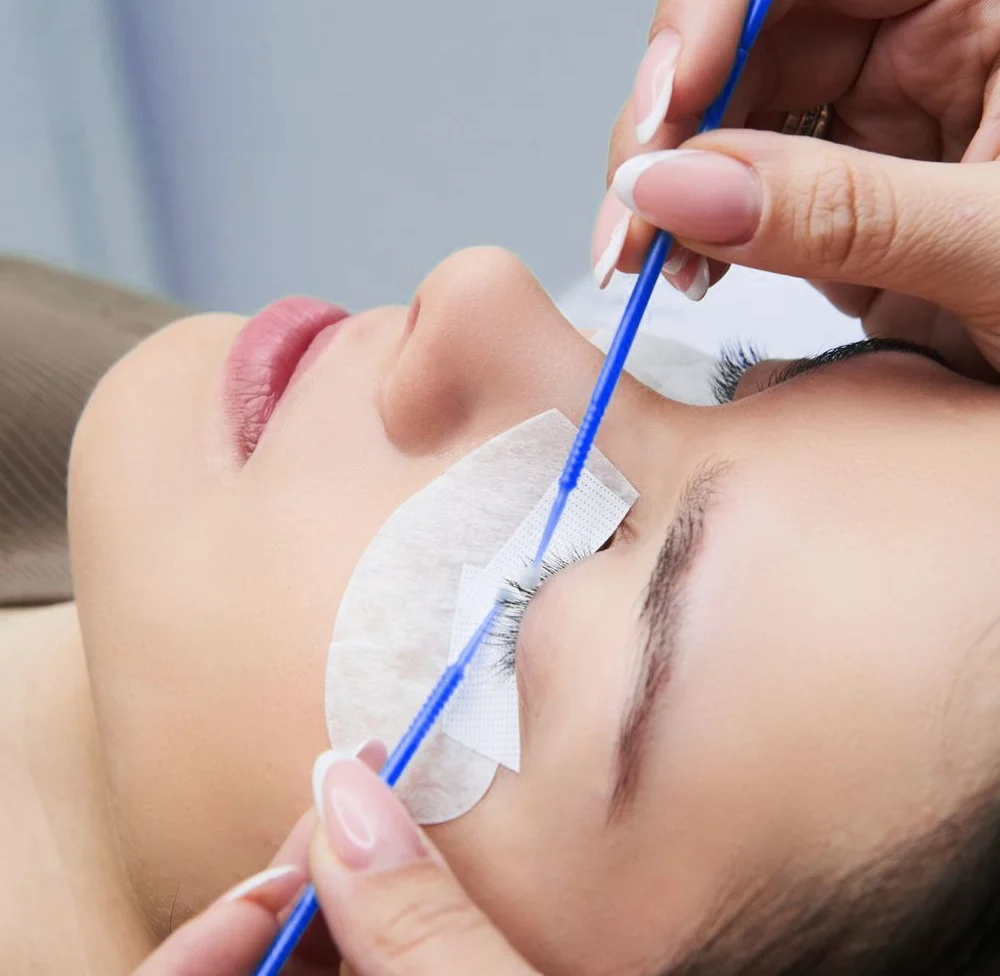 micro swab for eyelashes extension manufacture