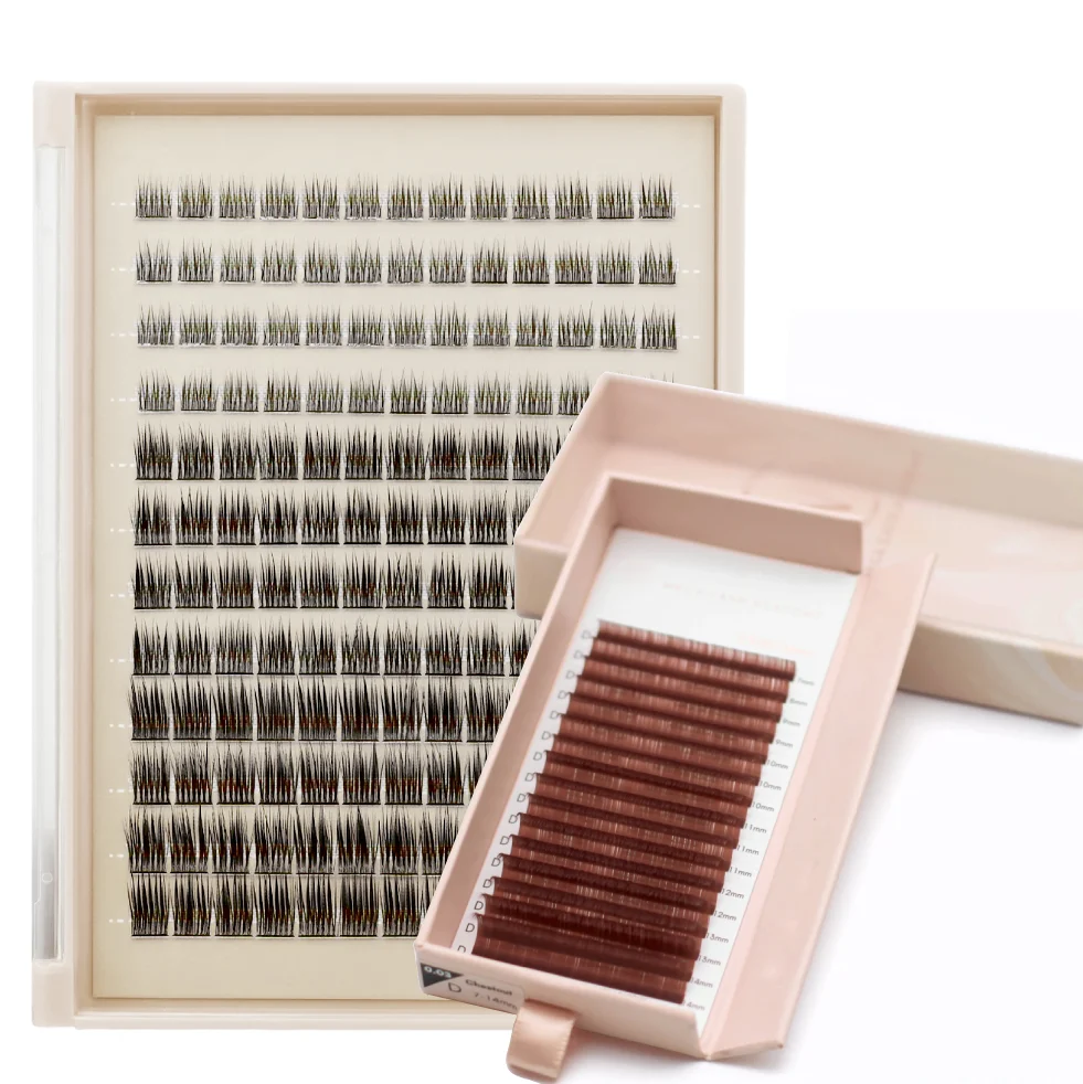 mixed lash trays