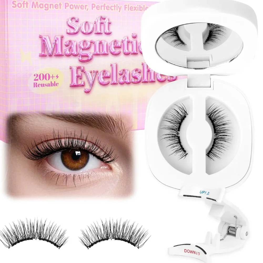 soft magnetic eyelashes