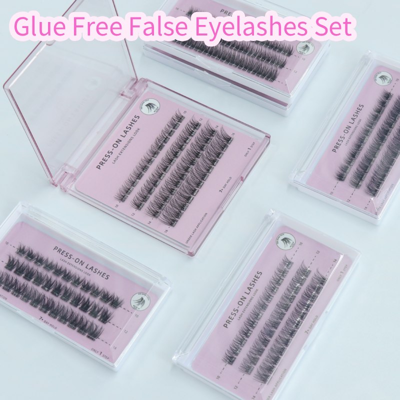 Glue Free False Eyelashes Set