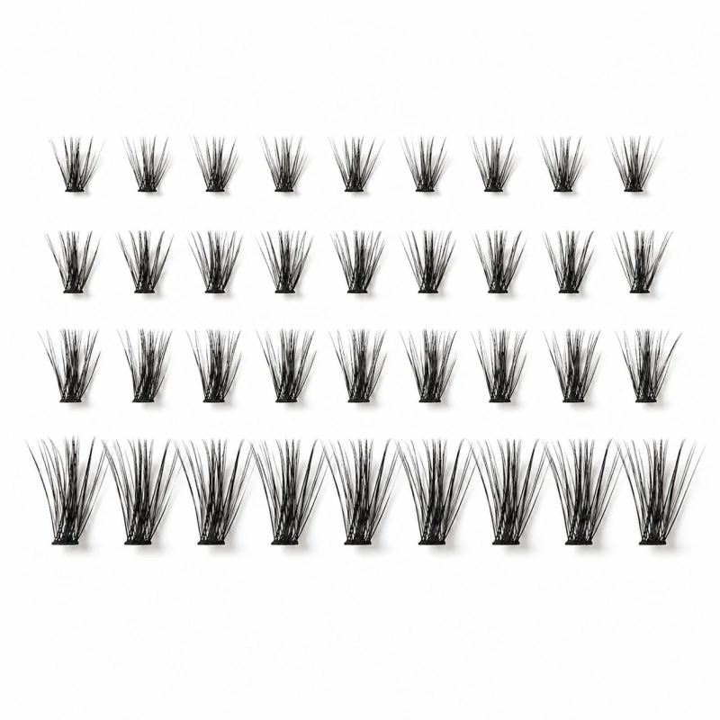 custom diy cluster lashes