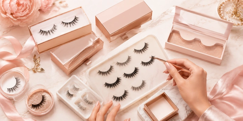 customize lash styles and packaging