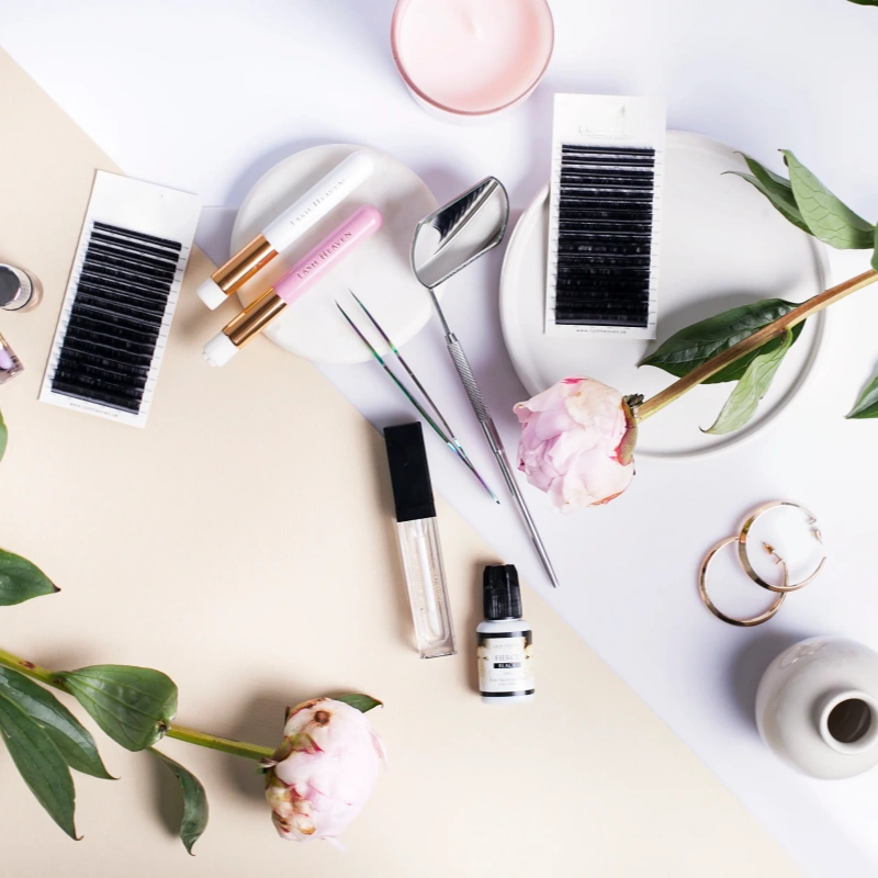 lash product photography